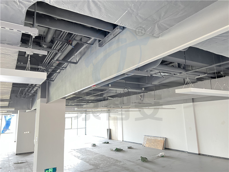 银行固定防火布