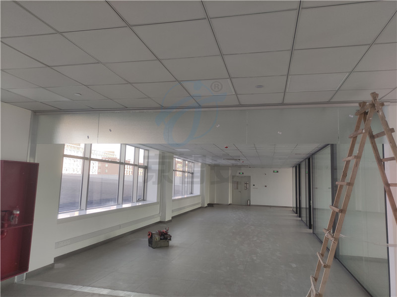 明装夹丝玻璃研发楼